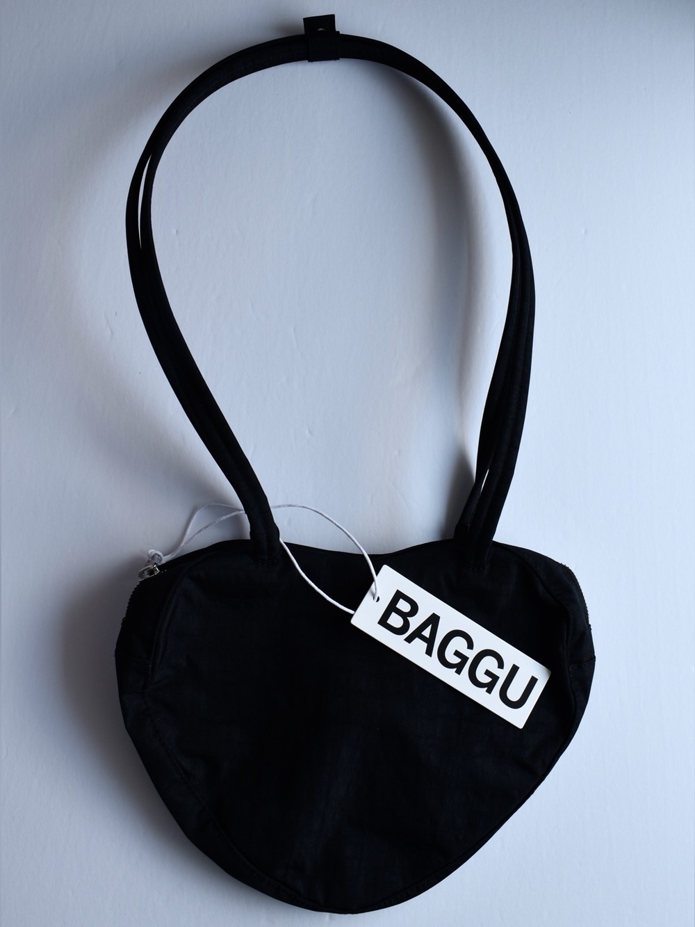 NWT BAGGU Black Heart Bag